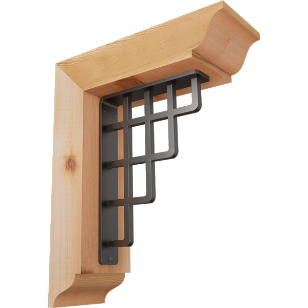 Ekena Millwork BKTI0204X10X12SC1SDI01
