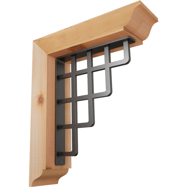 Ekena Millwork BKTI0204X12X14SC1SDI02