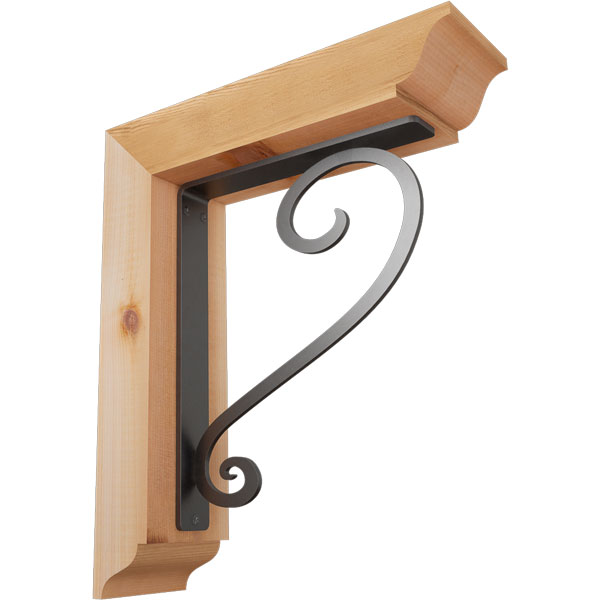 Ekena Millwork BKTI0204X12X14SC1SED02