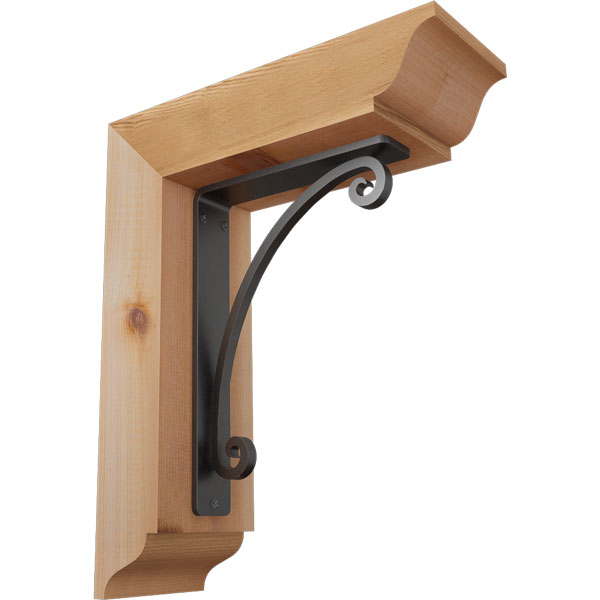 Ekena Millwork BKTI0204X10X12SC1SLE01