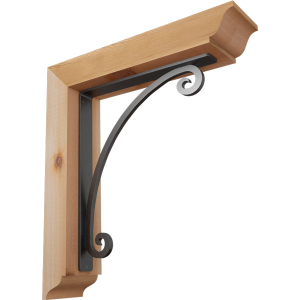 Ekena Millwork BKTI0204X14X16SC1SLE03