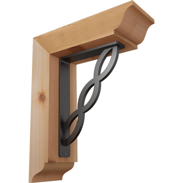 Ekena Millwork BKTI0204X10X12SC1SLO01