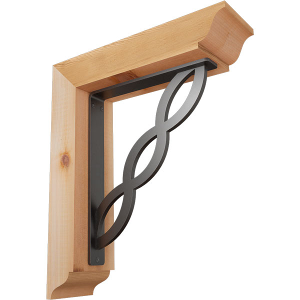 Ekena Millwork BKTI0204X12X14SC1SLO02