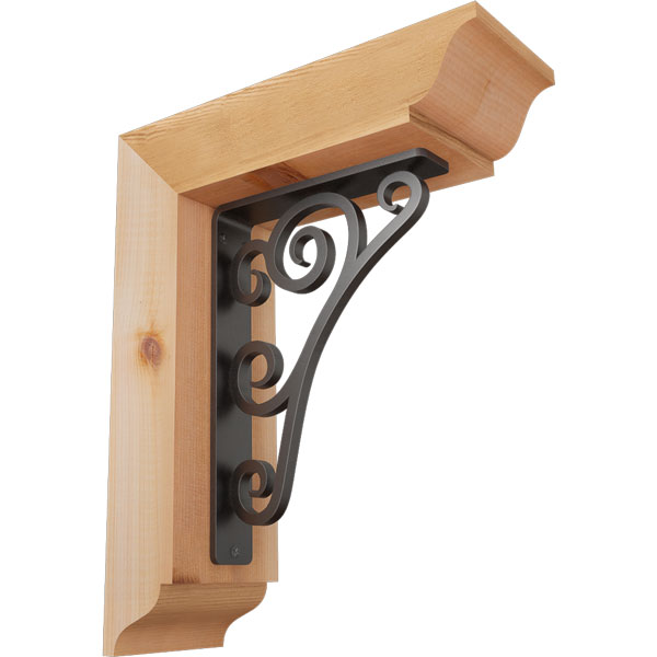 Ekena Millwork BKTI0204X10X12SC1STN01