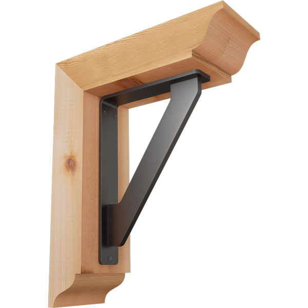 Ekena Millwork BKTI0204X10X12SC1STR01