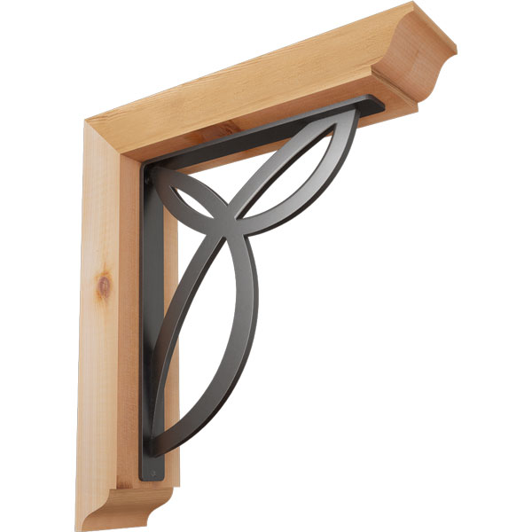 Ekena Millwork BKTI0204X14X16SC1SVE03