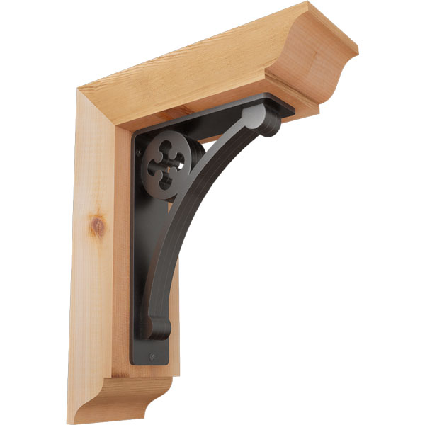 Ekena Millwork BKTI0204X10X12SC1TCR05