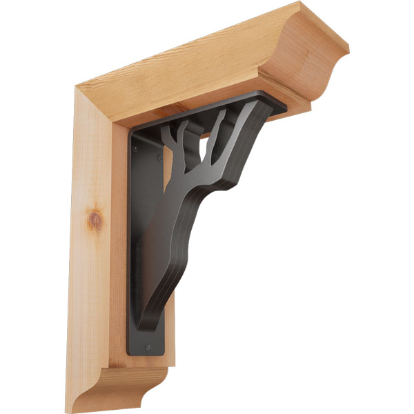 Ekena Millwork BKTI0204X10X12SC1TDA05
