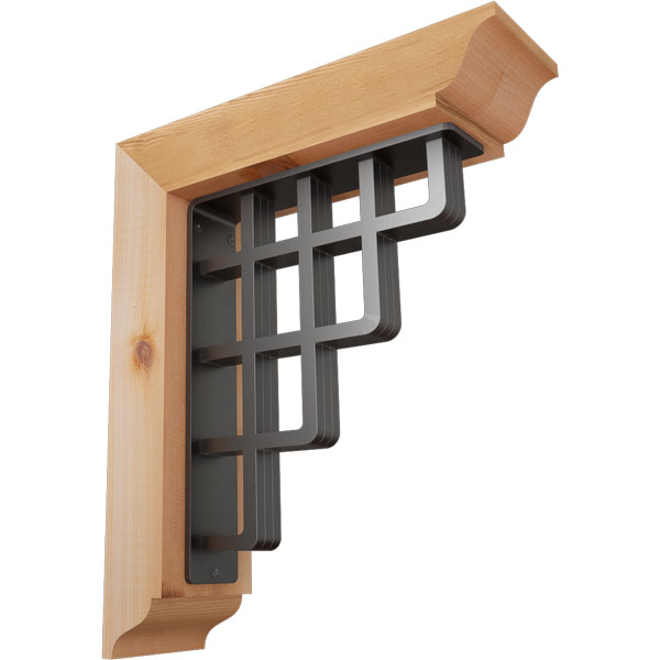 Ekena Millwork BKTI0204X12X14SC1TDI06