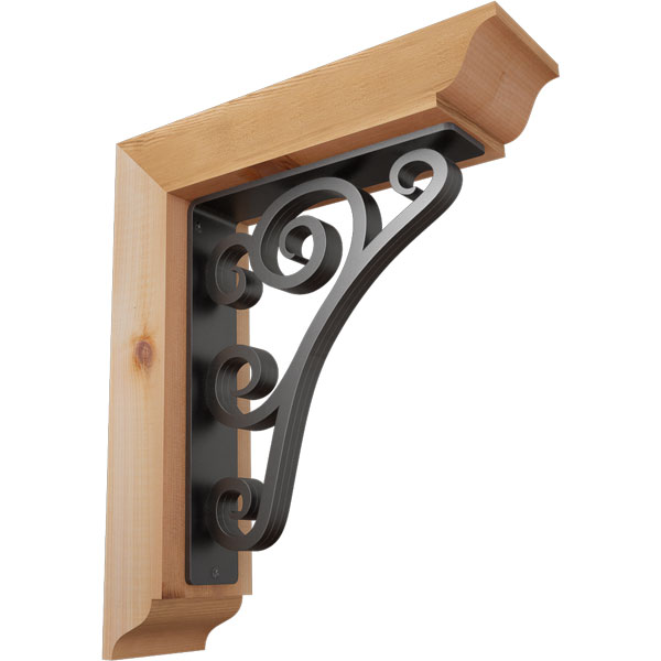 Ekena Millwork BKTI0204X12X14SC1TTN06