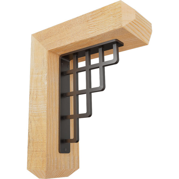 Ekena Millwork BKTI0204X10X12RF4SDI01