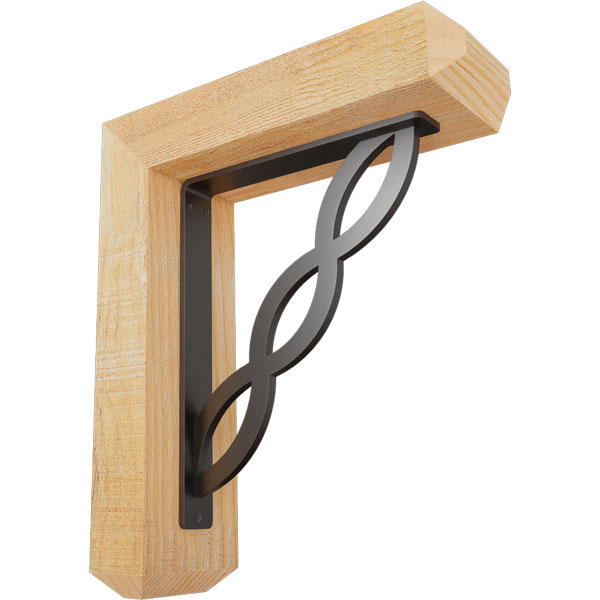 Ekena Millwork BKTI0204X12X14RF4SLO02