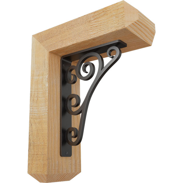 Ekena Millwork BKTI0204X10X12RF4STN01
