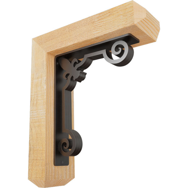 Ekena Millwork BKTI0204X12X14RF4TFL06