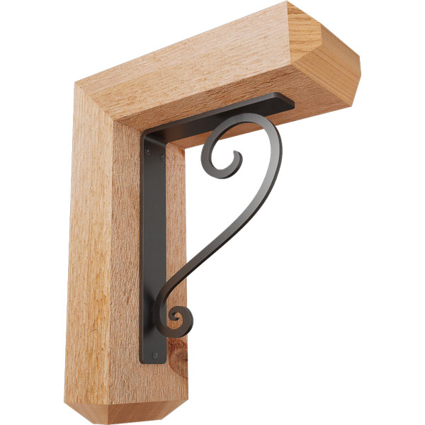 Ekena Millwork BKTI0204X10X12RC4SED01