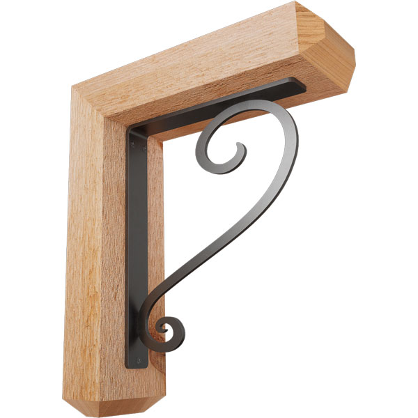 Ekena Millwork BKTI0204X12X14RC4SED02