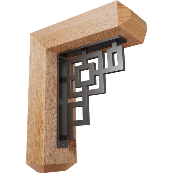 Ekena Millwork BKTI0204X10X12RC4SER01