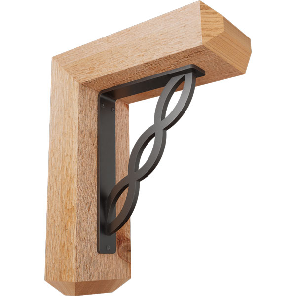 Ekena Millwork BKTI0204X10X12RC4SLO01