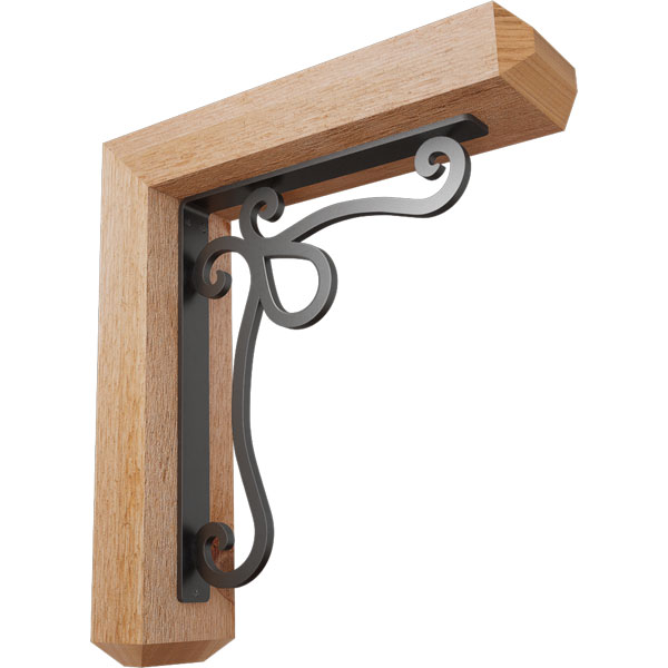 Ekena Millwork BKTI0204X14X16RC4SOL03