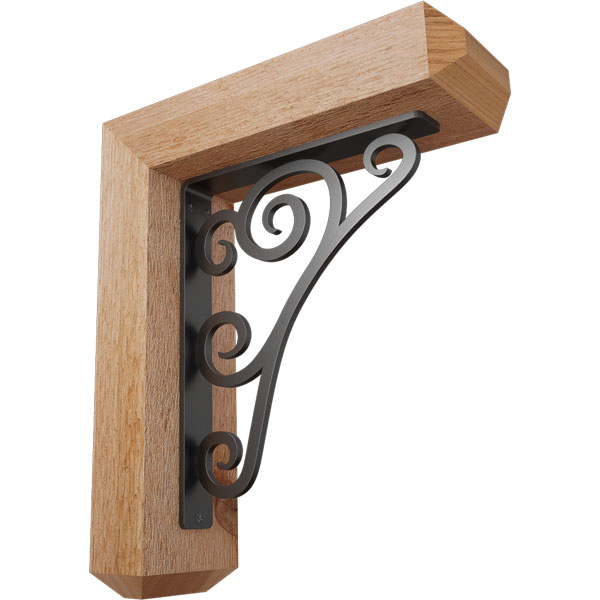 Ekena Millwork BKTI0204X12X14RC4STN02