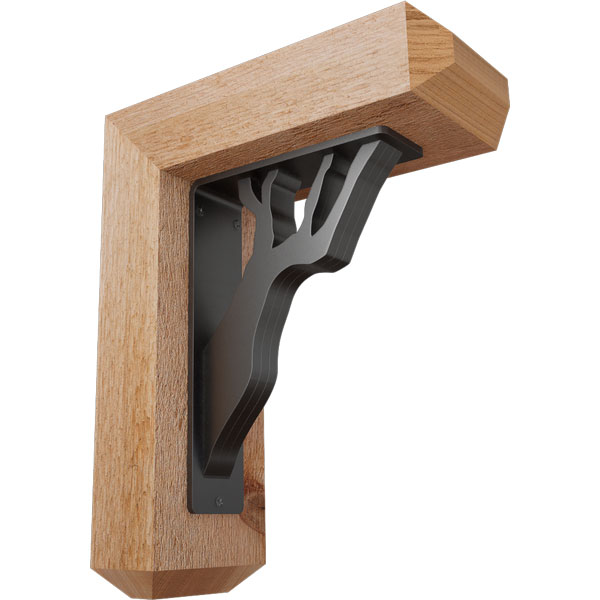 Ekena Millwork BKTI0204X10X12RC4TDA05