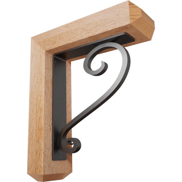 Ekena Millwork BKTI0204X12X14RC4TED06