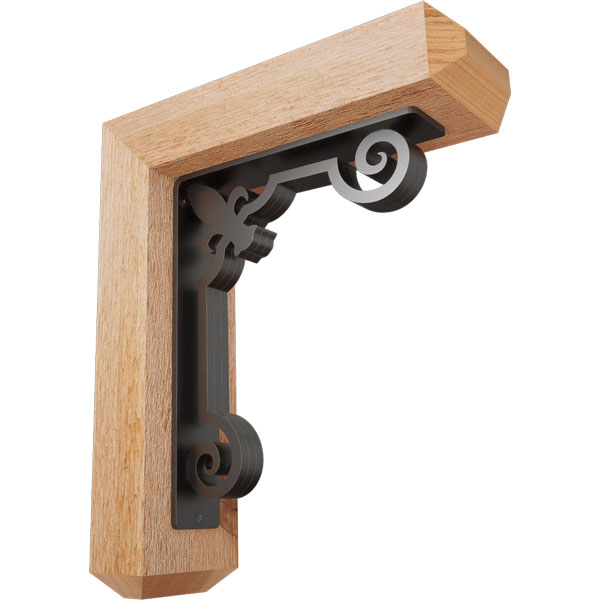 Ekena Millwork BKTI0204X12X14RC4TFL06