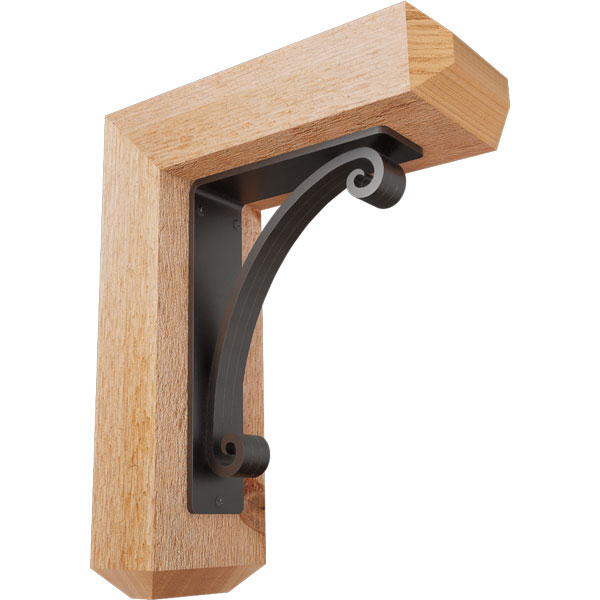 Ekena Millwork BKTI0204X10X12RC4TLE05