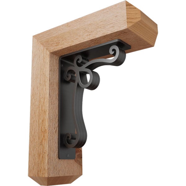 Ekena Millwork BKTI0204X10X12RC4TOL05