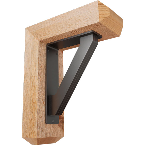 Ekena Millwork BKTI0204X10X12RC4TTR05