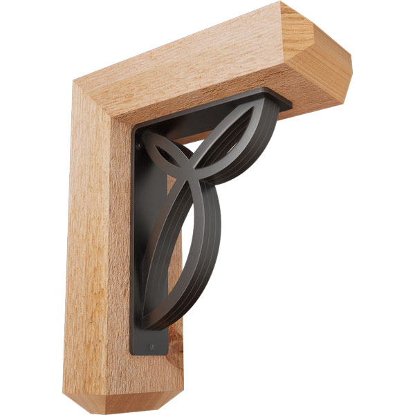 Ekena Millwork BKTI0204X10X12RC4TVE05