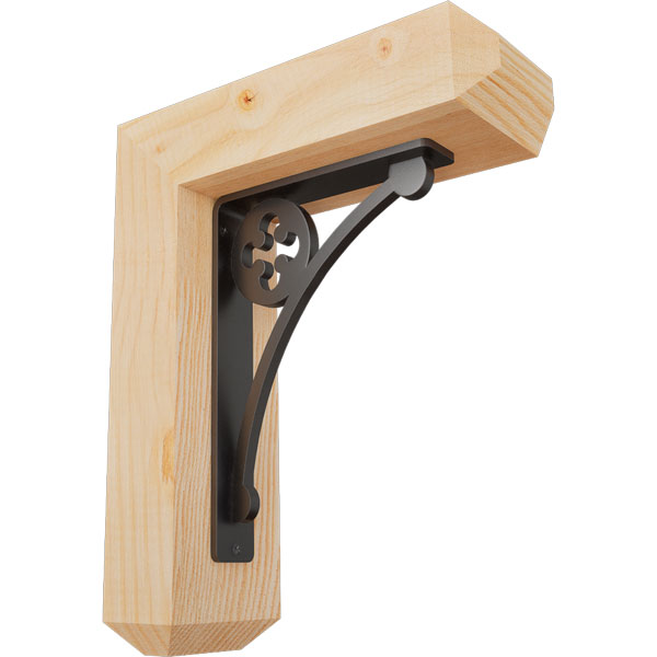 Ekena Millwork BKTI0204X10X12SF4SCR01