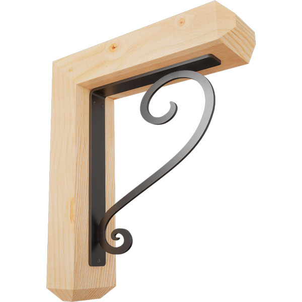 Ekena Millwork BKTI0204X12X14SF4SED02