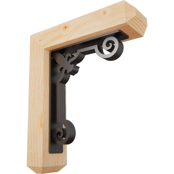 Ekena Millwork BKTI0204X12X14SF4TFL06