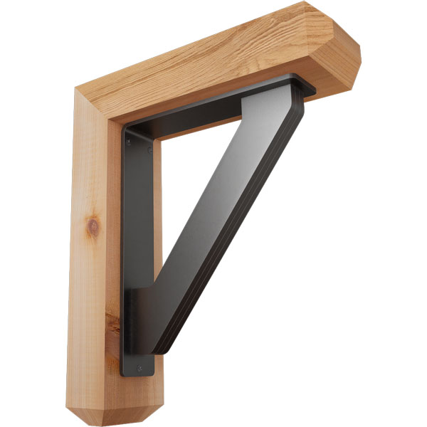 Ekena Millwork BKTI0204X12X14SC4TTR06