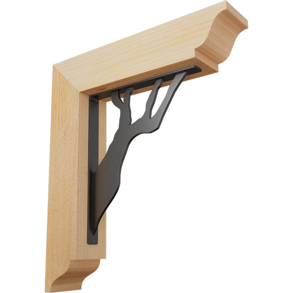 Ekena Millwork BKTI0404X20X23RF1SDA04