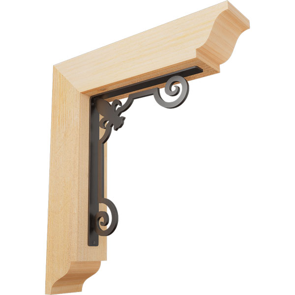 Ekena Millwork BKTI0404X20X23RF1SFL04