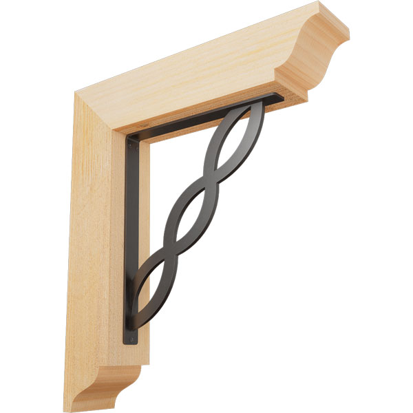 Ekena Millwork BKTI0404X20X23RF1SLO04