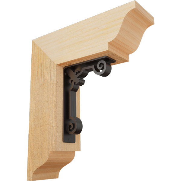 Ekena Millwork BKTI0404X14X16RF1TFL05