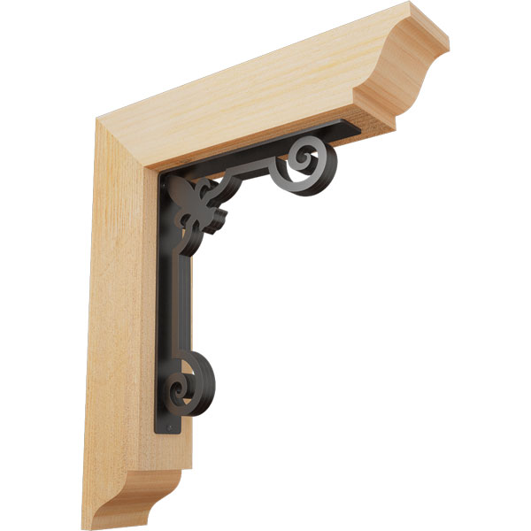 Ekena Millwork BKTI0404X20X23RF1TFL08