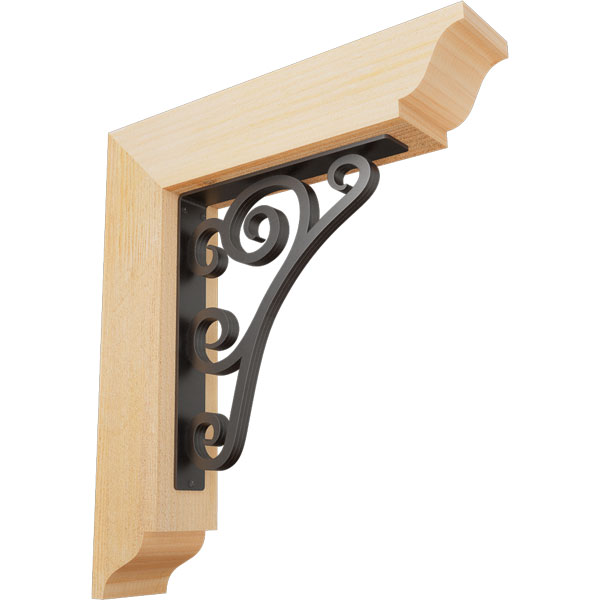 Ekena Millwork BKTI0404X20X23RF1TTN08