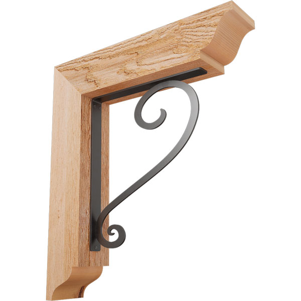 Ekena Millwork BKTI0404X20X23RC1SED04