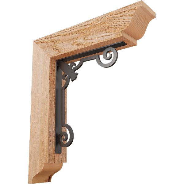 Ekena Millwork BKTI0404X20X23RC1SFL04