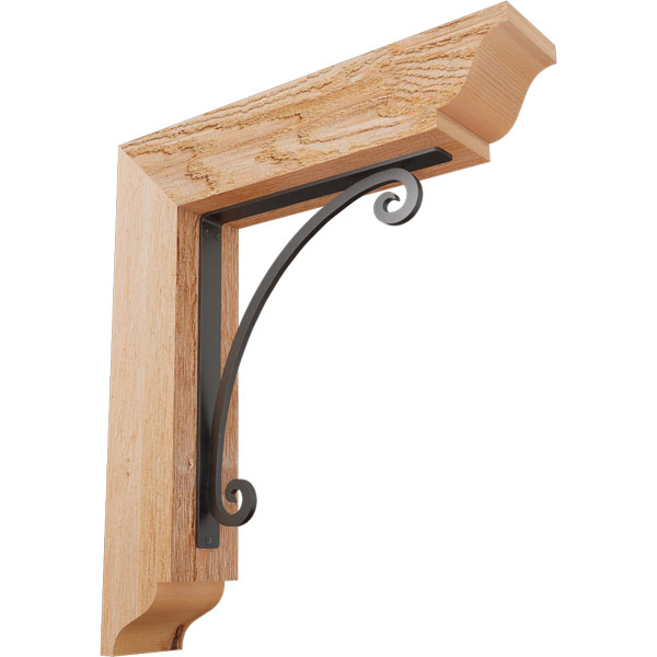 Ekena Millwork BKTI0404X20X23RC1SLE04
