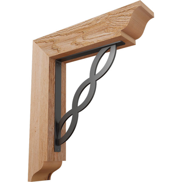 Ekena Millwork BKTI0404X20X23RC1SLO04