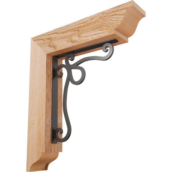 Ekena Millwork BKTI0404X20X23RC1SOL04