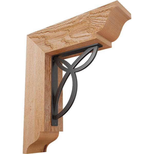 Ekena Millwork BKTI0404X16X18RC1SVE02