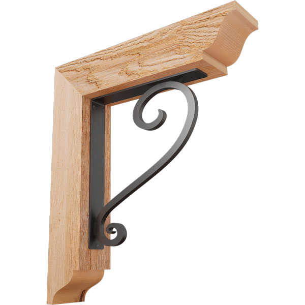 Ekena Millwork BKTI0404X20X23RC1TED08