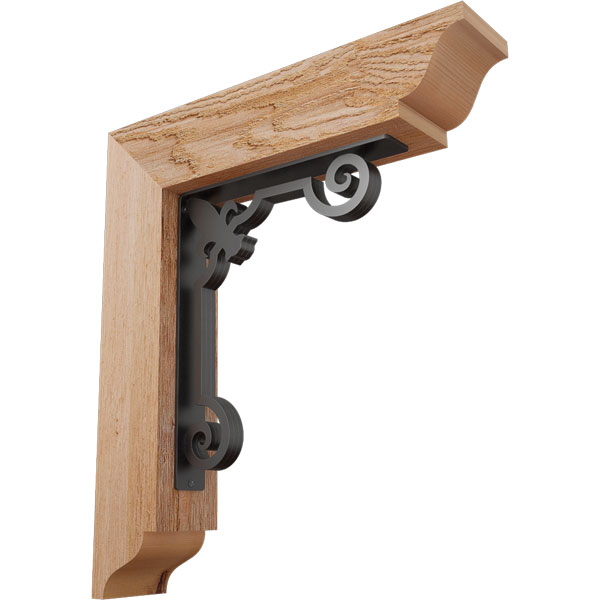 Ekena Millwork BKTI0404X20X23RC1TFL08