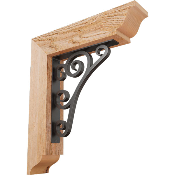 Ekena Millwork BKTI0404X20X23RC1TTN08